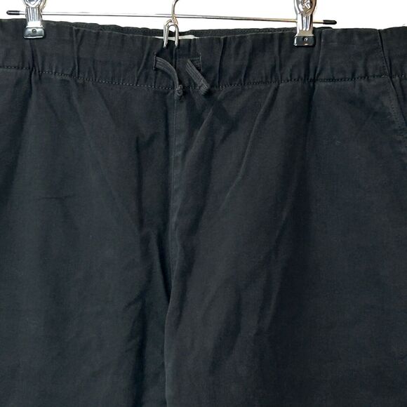 Everlane The Easy Pant Black Pull On Straight Leg Heavyweight Twill Men's XL NWT - Picture 5 of 13